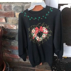 Just My Size 1X Christmas Sweatshirt
